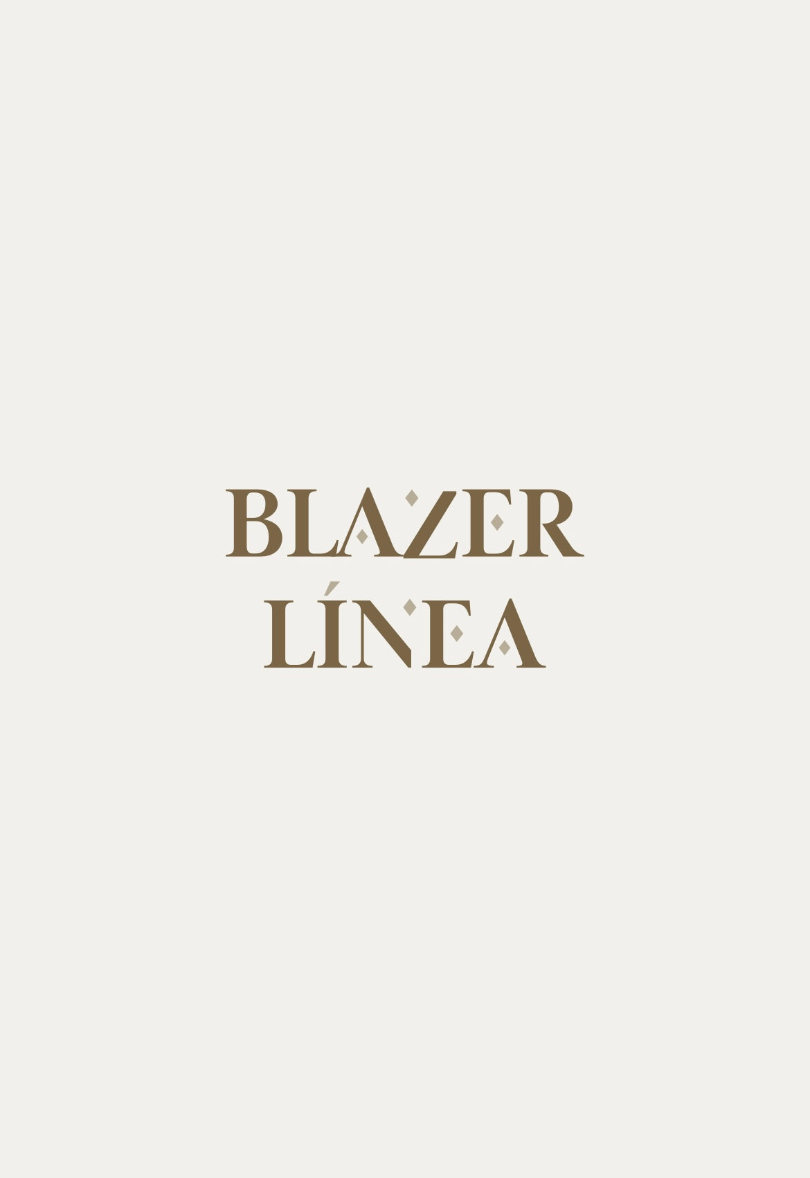 BLAZER LINEA