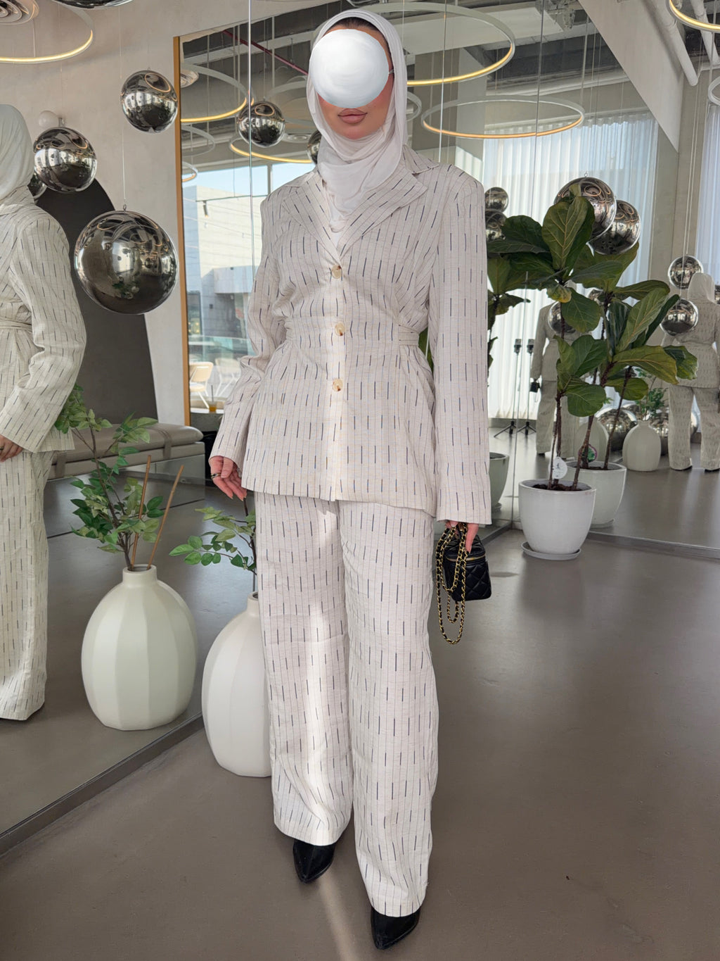 Linen elegant set