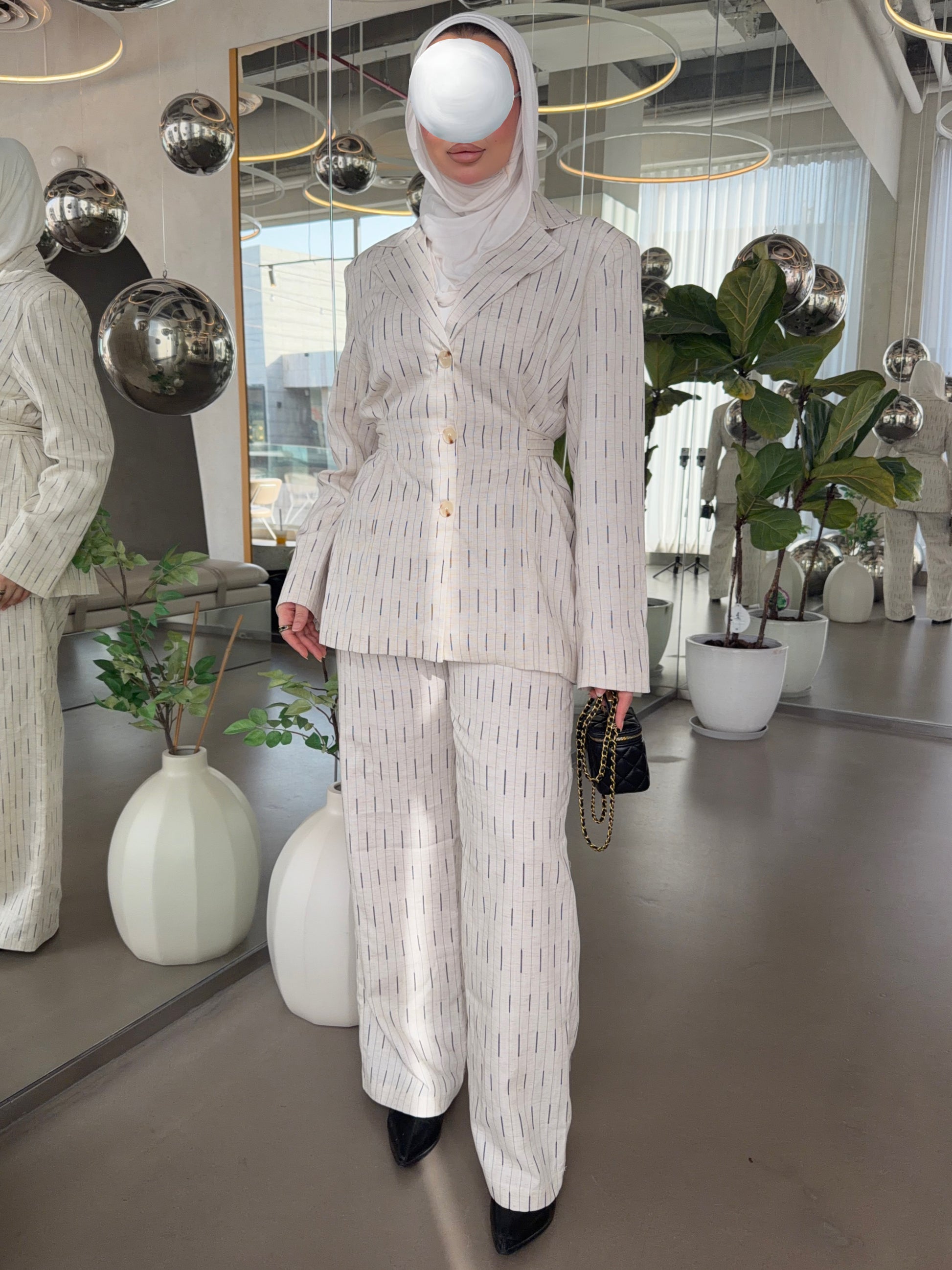 Linen elegant set
