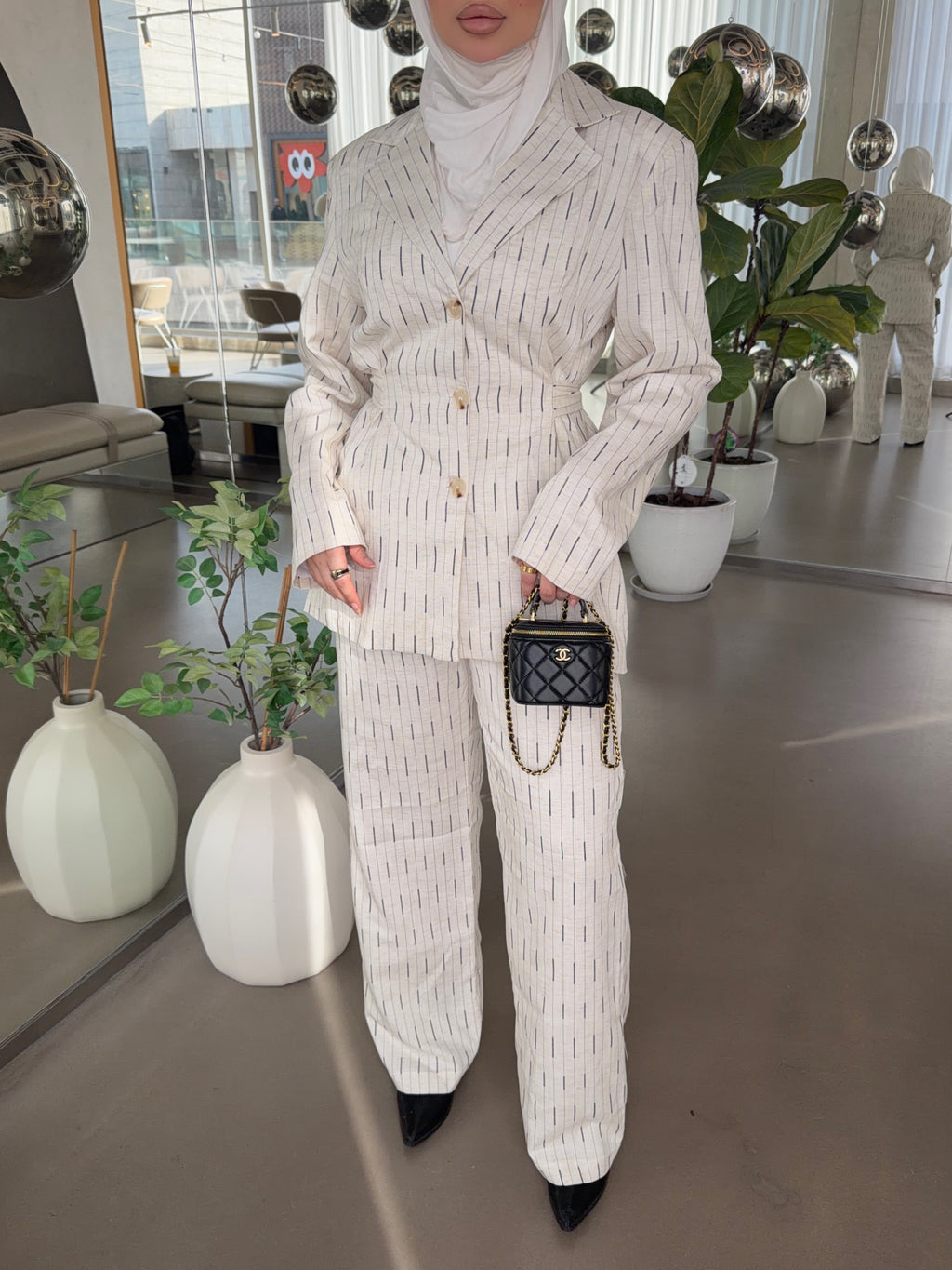 Linen elegant set