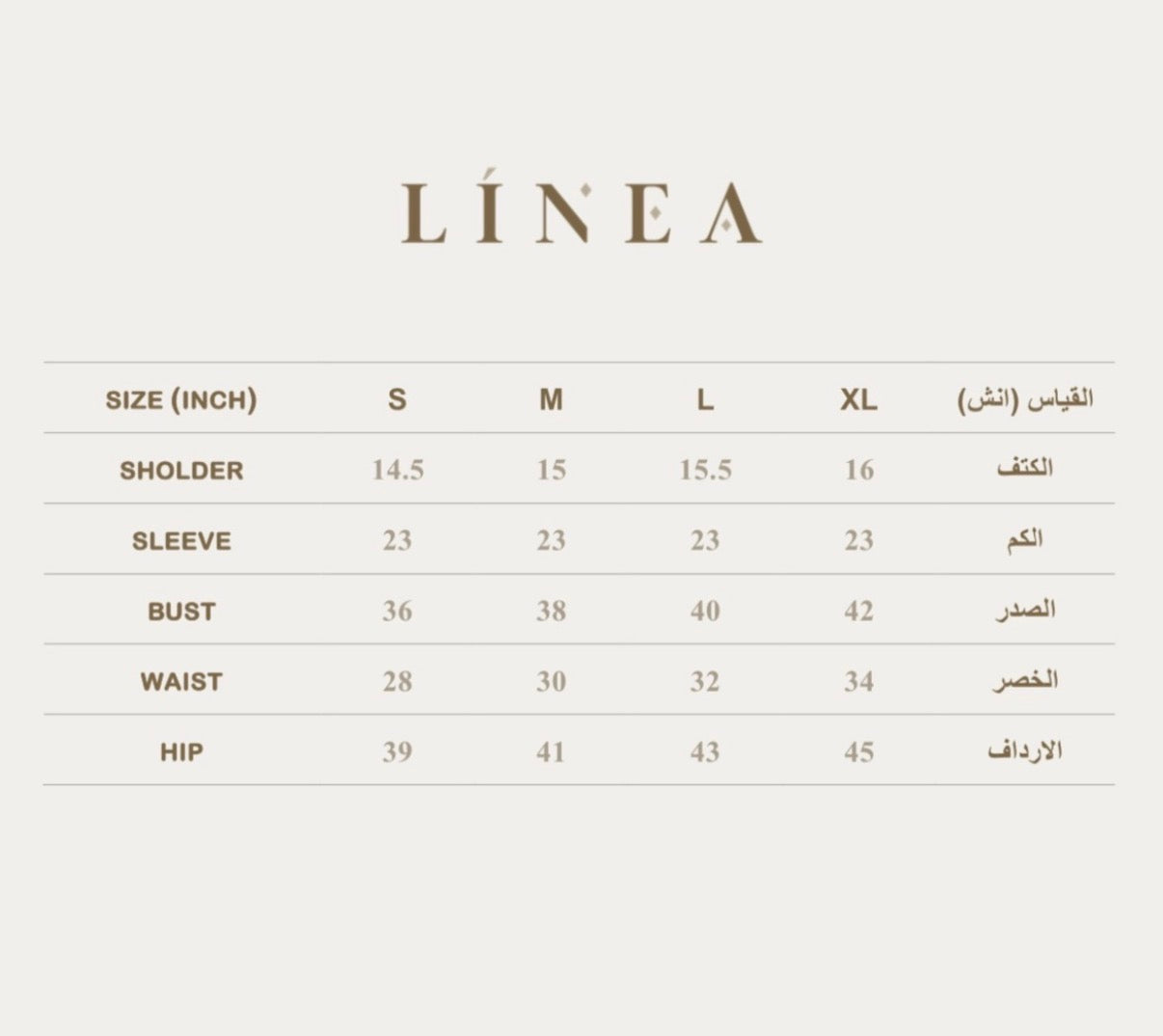 Linen elegant set