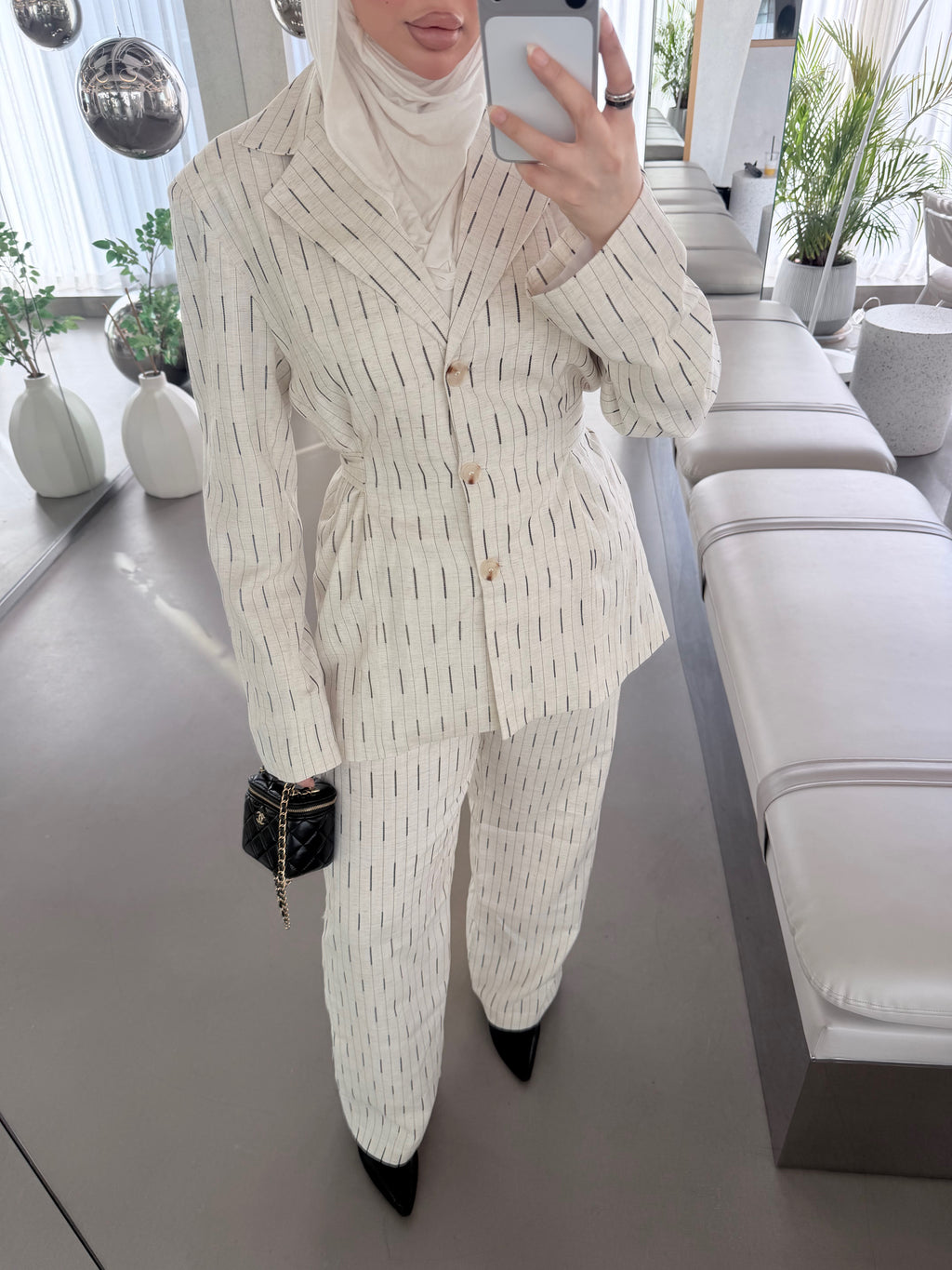 Linen elegant set