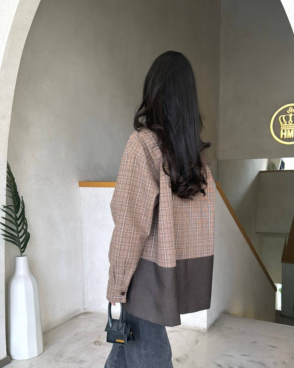 Shirt Blazer Brown